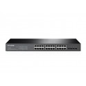 JetStream 24-Port Gigabit Smart Switch with 4 SFP Slots